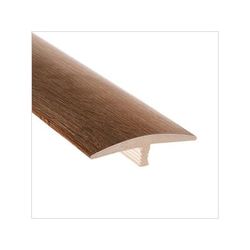 NewAge Garage Floors Forest Oak Vinyl 46-Inch T-Molding Transition Strip