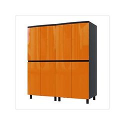 Contur Cabinet 5' Premium Traffic Orange Garage Cabinet System