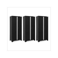 NewAge Garage Cabinets 3 x BOLD Series 36-Inch Black Locker