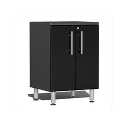 Ulti-MATE Garage Cabinets 2-Door Garage Cabinet in Midnight Black Metallic