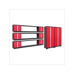 NewAge Garage Cabinets BOLD Series Red 11-Piece Garage Cabinet Set