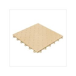 Swisstrax Diamondtrax Home 1ft x 1ft Citrus Mocha Java Floor Tile (Pack of 50)