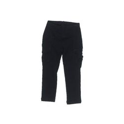 Tea Cargo Pants - Elastic: Black Bottoms - Kids Girl's Size 4