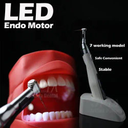 Dental LED Endo Cordless Motor Treatment con riduzione 16:1 contrangolo Head manipolo a bassa