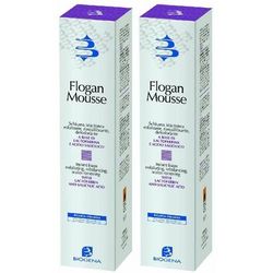 BIOGENA Flogan Mousse Set da 2 2x75 ml Schiuma