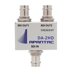 Apantac Passive 1 x 2 Triple-Rate Splitter for 3G/HD/SD-SDI, CVBS & ASI DA-2HD