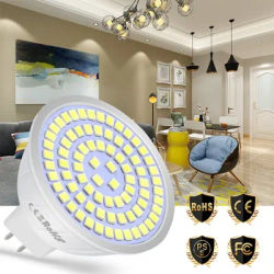 220V GU10 LED faretto lampadina MR16 plafoniera E27 lampada E14 Bombillas 2835SMD LED lampadari per