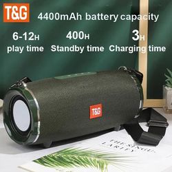 187 High Power 30w Portable Wireless Speaker Powerful Speaker Bass Mp3 Player Fm Radio 4400mah Battery