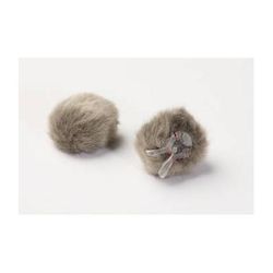 DPA Microphones AIR1 Universal Miniature Fur Windscreen (2-Pack, Small, Gray) AIR1-GRAY-S