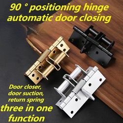Automatic Closed Door Spring Fitted Page 4 Inch Fitted Leaf Door Closer Rebound Invisible Hinge 90 Degree Right Angle Locator Fitted Page