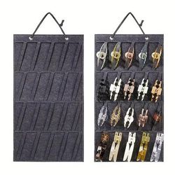 Hanging Hair Claw Clips Organizer, 20 Layer Hair Accessories Display Holder, Claw Clip Storage Organizer For Women, Claw Clips Holder For Wall