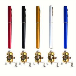 Pen Style Mini Fishing Rod And Fishing Reel Set, Portable Fishing Tackle