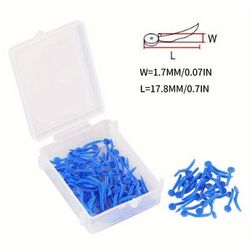 Dental Wedges. Perforated Dental Wedges, Colored Dental Orthodontic Materials Dental Tool