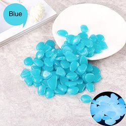 300pcs/bag Luminous Pebbles, Glow In The Dark Small Stones For Garden, Yard, Bonsai Decor, Pathway, Lawn Yard, Aquarium, Fish Tank Decoration