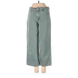 Lucky Brand Jeans - Mid/Reg Rise: Green Bottoms - Women's Size 4