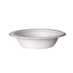 Eco Products EP-BL12 12 oz WorldView Bowl - Molded Fiber, White, Biodegradable