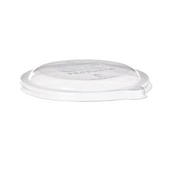Eco Products EP-BL6LID WorldView Flat Lid for 6 to 8 oz Coupe Bowls - PLA, Clear, Fits 6-8-oz. Coupe Bowls, Case of 600