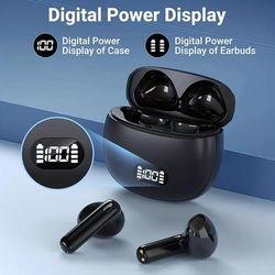 Wireless Earbuds 5.3 Versions Earbuds In-ear Headphones With Microphone 30h Playtime Clear Calls 13mm Speaker Ear Buds With Charging Case Instant Pairing Lightweight Earbuds For Work Sports