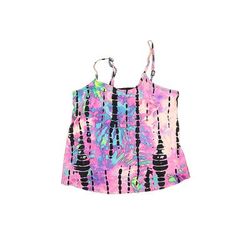 Justice Two Piece Swimsuit: Pink Tie-dye Sporting & Activewear - Kids Girl's Size 14
