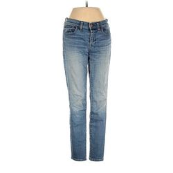 Madewell Jeans - Mid/Reg Rise: Blue Bottoms - Women's Size 27