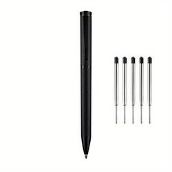 TEMU Luxury High-quality Scale Line Round Ballpoint Pen School Student Stationery