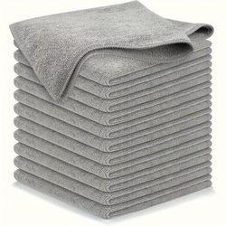 TEMU Microfiber Car Towel Set Quick Dry Absorbent