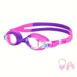 TEMU Swimming Goggles For Kids 3-12 Years Old, Anti Fog & Clear , No Leaking, Quick Adjustable Strap