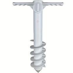 TEMU Beach Umbrella Anchor Heavy Duty Outdoor Umbrella Base, 5 Spiral Screws, Suitable For Umbrellas, Safe Umbrella Stand Very Suitable For Strong