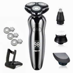 ZOZEN Electric Razor Electric Shaver Hair Cutting Shaving Machine for Men Clipper Beard Trimmer Rotary Shaver Waterproof 100%