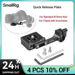 SmallRig Quick Release Plate Directly Mounted Onto Follow Focus System,Quick Switch Between Handheld and Tripod Modes 3853
