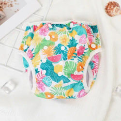 Elinfant Summer Breathable Swimming Diapers For Beach & Pool, Reusable Baby Cloth Diapers Training Pants