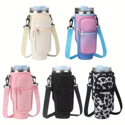 Ice Brave Cup Cover, includes two storage bags (can hold mobile phones and miscellaneous items) suitable for 30oz and 40oz cups