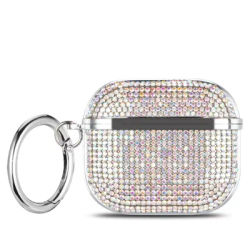 Beautiful Rhinestone Bling Hard Plastic Cover Case Fr AirPods 2/3/Pro 1 2 Hook