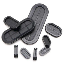 Rubber Long Waist Type Protective Coil Protective Cap Snap in Grommet Pad Seal O-ring Protective Ring Sealing Cap Hole Plug