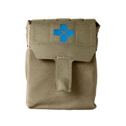 Blue Force Gear Trauma Kit NOW MOLLE Mounted Helium Whisper Pro Supplies OD Green HW-TKN-MED-PRO-RG