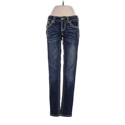 Miss Me Jeans - Low Rise: Blue Bottoms - Women's Size 25