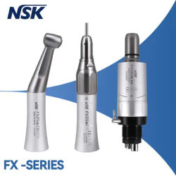 NSK FX25 FX65 Dental 1:1 Direct Drive contrangolo manipolo a bassa velocità Mini Head odontoiatria