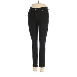 Tahari Jeans - High Rise: Black Bottoms - Women's Size 4