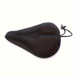 TEMU Bike Seat Cushion Cover, Gel Padded Bicycle Seat Covers Cushion For Bicycle , Comfortable Gel Bike Replacement
