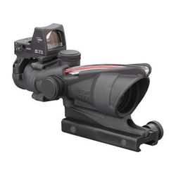 Trijicon Used 4x32 ACOG Dual Illuminated Riflescope and 3.25 MOA Red Dot Type 2 RMR Sight TA31-C-100550