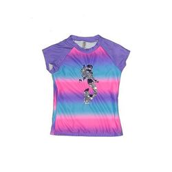 XOXO Girls Rash Guard: Purple Sporting & Activewear - Size 6X