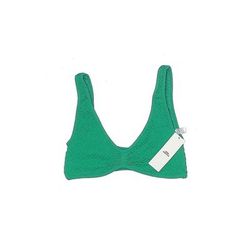 Out From Under Swimsuit Top Green Swimwear - New - Women's Size Medium