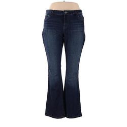 Style&Co Jeans - High Rise: Blue Bottoms - Women's Size 16