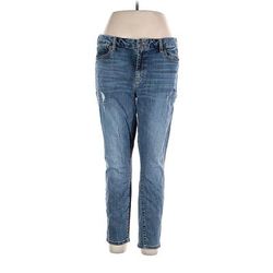 STUDIO BLUE Jeans - High Rise: Blue Bottoms - Women's Size 33