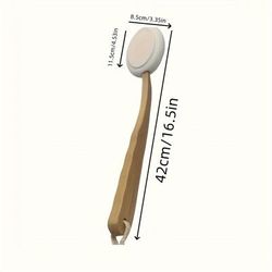 Ergonomic Long-handled Lotion & Cream Applicator - Fragrance-free, Easy-clean For Elderly, Women Skin Care & Sunscreen