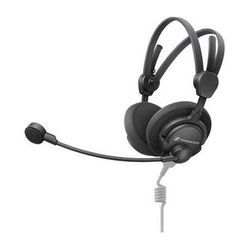 Sennheiser HMD 46 Dual-Ear On-Ear Open-Back Broadcast Headset with Dynamic Mic (No Cab 700313