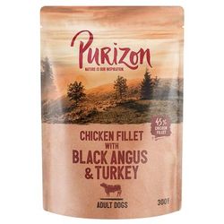 24x300g Beef, Turkey Adult Purizon Wet Dog Food
