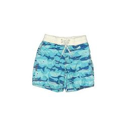 Baby Gap Board Shorts: Blue Print Bottoms - Kids Boy's Size 3