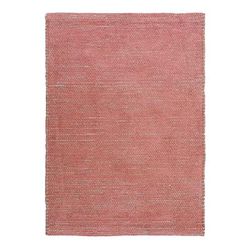 Tappeto artigianale in juta e ciniglia cotone terracotta 160x230