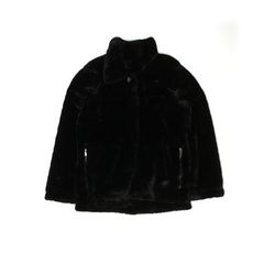 Urban Republic Fleece Jacket: Black Tortoise Jackets & Outerwear - Kids Girl's Size 14